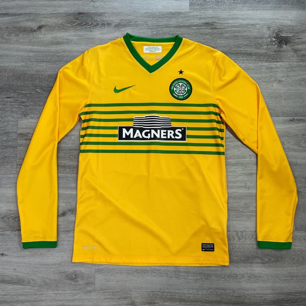 Men’s Nike Celtic Football Club 2013-2014 Away Soccer Jersey Shirt